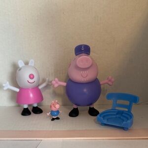 🎀5/$15 Peppa Pig Playset 4pc lot